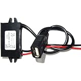 Autek DC Converter Buck Module 12V convert to 5V usb output power adapter(DCCON-5U-0)