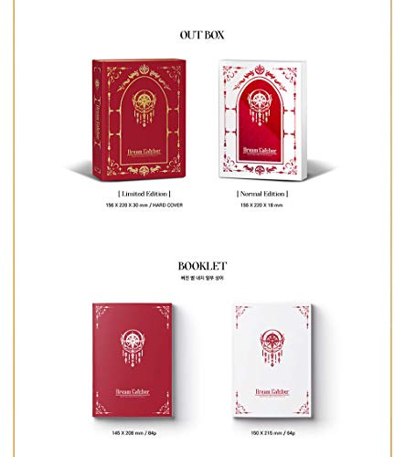 Dreamcatcher - Raid of Dream [Limited Edition] CD+84p Photobook+4Photocard+Pop-up Box+3Transparent Photo Card+Mirror Card+72p Photobook+?+Folded Poster+Double Side Extra Photocards Set - Thumbnail 2
