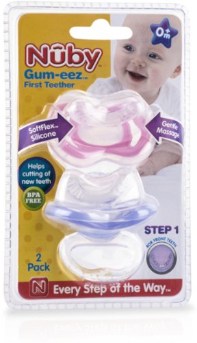 nuby teether gum eez