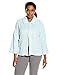 Casual Moments Women's Plus Size Bed Jacket-Peter Pan Collar Robe