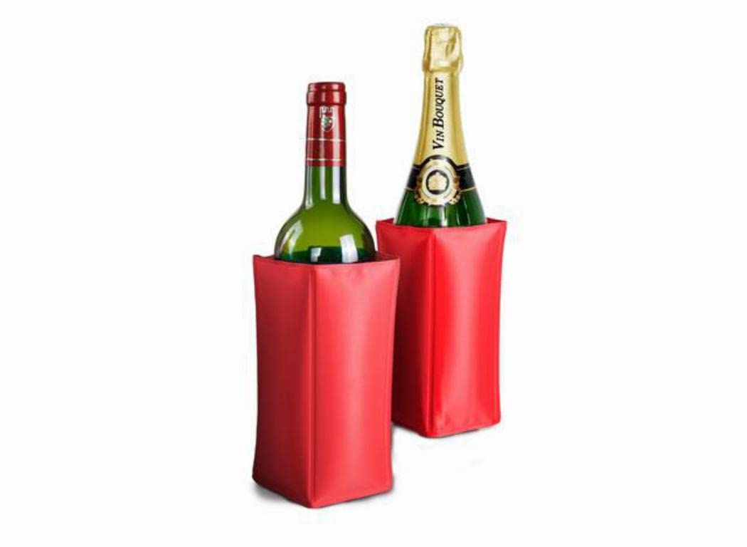 Vin Bouquet FIE 169 Cooler bag colour red. Cooler bag with velcro and gel