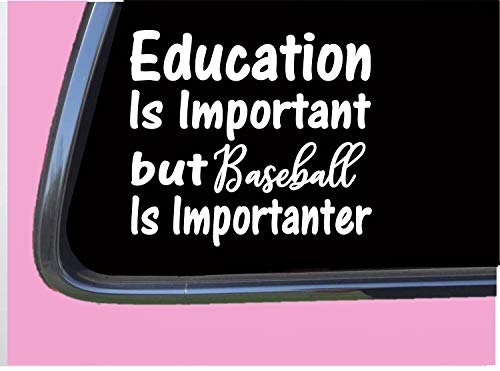 Baseball Important TP107 vinyl 6" Decal Sticker pitcher glove