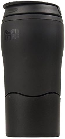 Dexam Mighty Mug Solo The Mug That Wont Fall Over Thermos In Black, 11 Oz