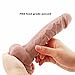 Bigbanana 8 Inches Liquid Silicone Dildo with Realistic Penis Suction Cup, 1.2 Pound