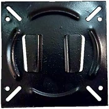 Jasvi Creations Wall Mount Fixed Stand VESA 75x75/100x100 mm for TV LCD LED Monitor 10-26-inch (Black)