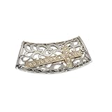 Stone Cross Slide Scarf Jewelry