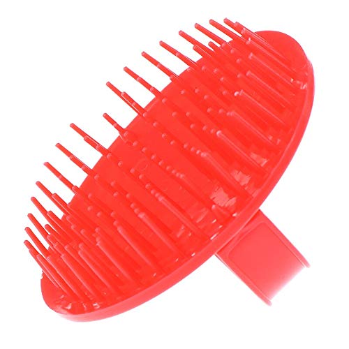 Big Beard Black Scalp Massage Be-Bop Hair Brush Gentle Shampoo for Salons Barbers & Home Use (Orange) — image 1