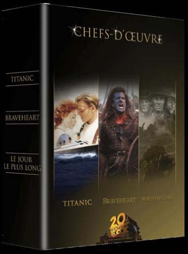 Titanic + Braveheart + Le Jour Le Plus Long - Pack Spécial