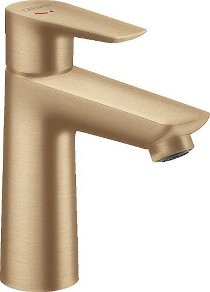 hansgrohe 71714140 Talis E 110 CoolStart Single-Lever Washbasin Mixer Tap Without Drain Fitting Brushed Bronze, spout Height 110 mm — image 1