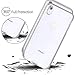 Casetego Compatible with iPhone XR Case,360 Full Body Two Piece Slim Crystal Transparent Case with Built-in Screen Protector for Apple iPhone XR 6.1 inch,Clear