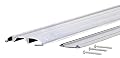 M-D Building Products 8383 Standard Low Threshold with Vinyl Seal XX, 36 Inches, Aluminum