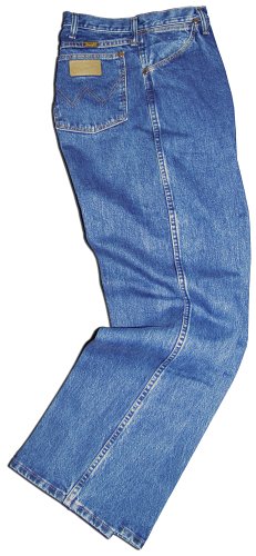 Wrangler Men's Cowboy Cut Slim Fit Jean, Stonewashed, W35 L36