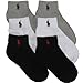 Polo Kids Socks for Boys Quarter High with Polo Player (2-12 Years)