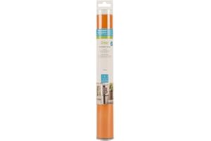 Cricut Premium Permanent Vinyl, Orange - 4ft Roll (12'x48') - Compatible with Maker & Explore Machines, Long Lasting, UV & Water-Resistant, Indoor + Outdoor Projects