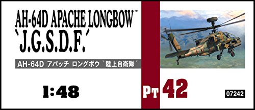 AH-64D Apache Longbow JGSDF US Attack Helicopter 1/48 Hasegawa
