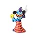 Enesco 4059581 Disney by Britto Sorcerer Mickey Mini Stone Resin Figurine, 3.75