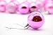 Vivian Round Christmas Balls Baubles Xmas Tree Hanging Decorations Ornaments Pack of 24 PCS (Pink)