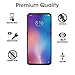 AOLANDER [2-Pack] Screen Protector for Xiaomi Mi 9, [Anti-Scratch] [Anti-Fingerprint] [Bubble Free] Tempered Glass Screen Protector (Black)