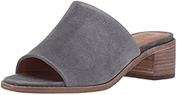 Frye Women's Cindy Mule Heeled Sandal, Jeans, 11 M US