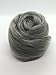 Grey Wool Roving Fiber Spinning, Felting Crafts USA (4oz)