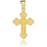 Eastern Orthodox Cross Crucifix inside 