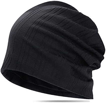 CJYXT Men New Pile Heap Hat Headdress Women Outdoor Wrap Head Cap Thin nightcap