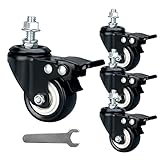 Caster Wheels, 2” Casters, Casters Set of 4 Heavy