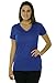 Nike Women's Regular Legend S/S V-Neck - Small - Space Blue