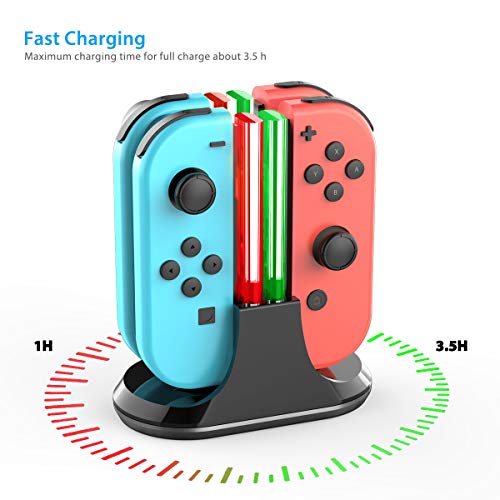 4 joy con charger Clearance