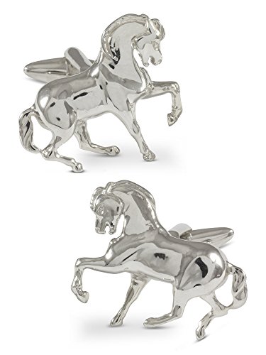 ZAUNICK Wild Horses Cufflinks Sterling Silver
