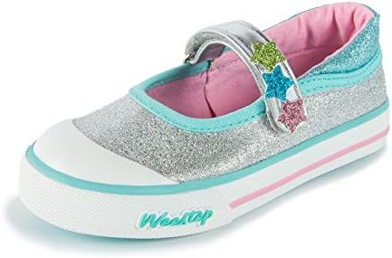 Weestep Toddler Little Child Glitter Mary Jane Sneaker