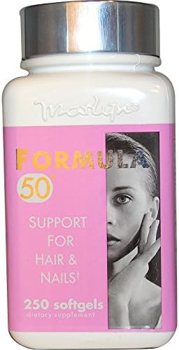 Naturally Vitamins, Marlyn, Formula 50, Support For Hair &amp; Nails, 250 Softgels