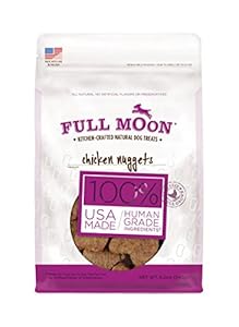Full Moon All Natural Human Grade Dog Treats, Chicken Nugget Full Moon All Natural Human Grade Dog Treats, Chicken Nugget