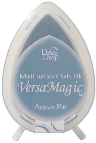 Versamagic Dew Drop Ink Pads Tsukineko Ink Pad, Aegean Blue