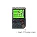 BAORUITENG Handheld Game Console, Retro FC Game Console,Entertainment System Video Game Console with 3 Inch 168 Classic Games , Birthday Present for Children (Transparent Black)
