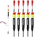 thkfish Fishing Bobbers Fishing Floats and Bobbers Slip Bobbers for Fishing Balsa Floats Crappie Fishing Bobbers 1/6oz(3.47