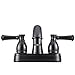 Dura Faucet (DF-PL620L-VB) Designer Two Handle Arc Spout RV Lavatory Faucet - RV Bathroom Faucet for All RVs, Travel Trailers, Motorhomes, 5th Wheels (Venetian Bronze)