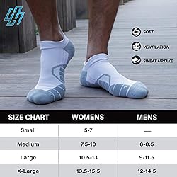 Hylaea Low Cut Athletic Running Socks for Men Women