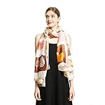 100% Silk Scarfs for Women Fashion Large Sunscreen Shawls Long Lightweight Floral Pattern Scarves 100% Silk Scarfs for Women Fashion Large Sunscreen Shawls Long Lightweight Floral Pattern Scarves