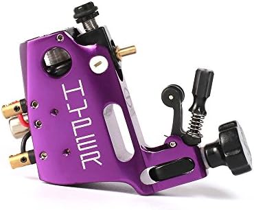 ZHLEI Professional Rotary Tattoo Machines Aluminum Alloy Stigma V3 Motor Tattoo Machine RCA + Hook Line Dual Interface