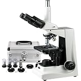 AmScope Phase Contrast Trinocular Compound Microscope 40X-1600X