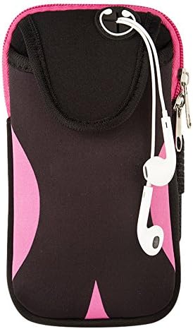 Sports Armbands for iPhone 8plus, 8, 7plus, 7, 6, 6s, (6inch or smaller Cell Phone)- Water Resistant. Multifunctional Armbag-Shakeproof,High Elasticity, Key Holder- Adjustable Belt and Lightweight