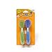 The First Years Take & Toss Toddler Fork And Spoon Flatware, Colors May Vary
