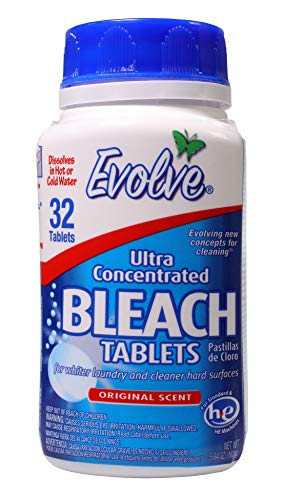 Evolve Concentrated Bleach Tablets,1-32ct (Original Scent) - Thumbnail 7