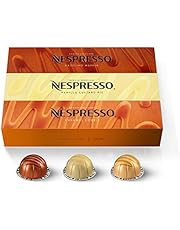 Nespresso Capsules VertuoLine, Barista Flavored Pack, Mild Roast Coffee, 30 Count Coffee Pods, Brews 7.8 Ounce