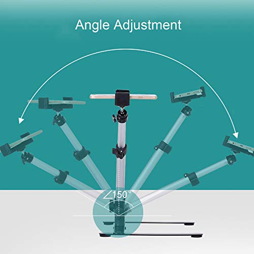 Cell Phone Stand for Video Overhead,Adjustable Photo Copy Stand Mount for Recording Videos,Photography,Teaching Online Live Broadcast
