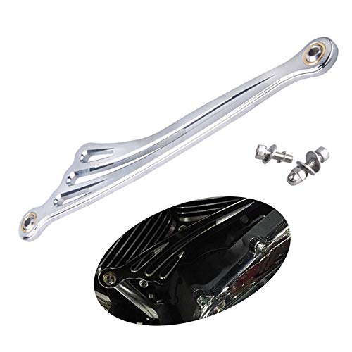 Goldfire CNC Aluminum Motorcycles Gear Shift Linkage Shifter Rod Suit For Harley Touring Road King Softail 1984-2014 2015 2016 2017 (Chrome)