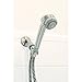 DMI Deluxe 3-Speed Body Shower Massager, For Handheld or Stationary Use, Silver