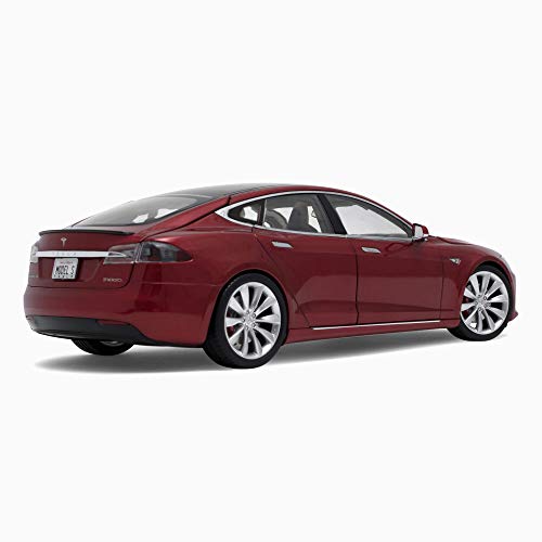 Tesla Diecast Model S P100D Red - Thumbnail 5