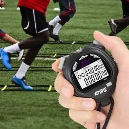 image for Amble Stopwatch, Countdown Timer and Stopwatch Record 10 Memories Lap 